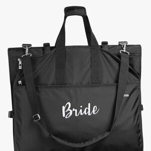 Elegant Black Bride Travel Bag